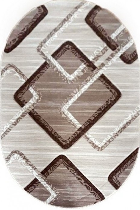Килим Meral 375 beige овал